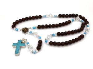Our Lady of Guadalupe Glass Rosary (Sold Out)